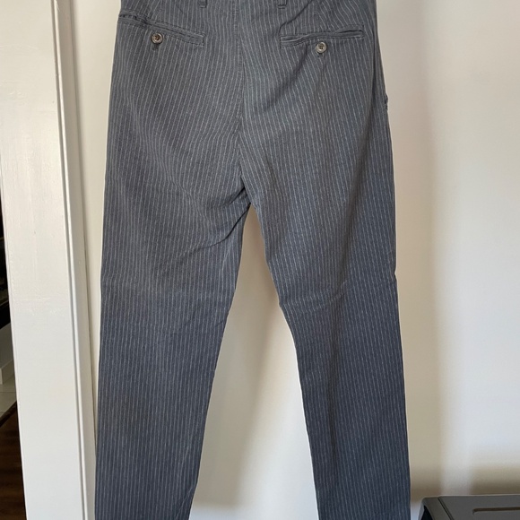 Brooks Brothers gray pinstripe trousers - Picture 2 of 5